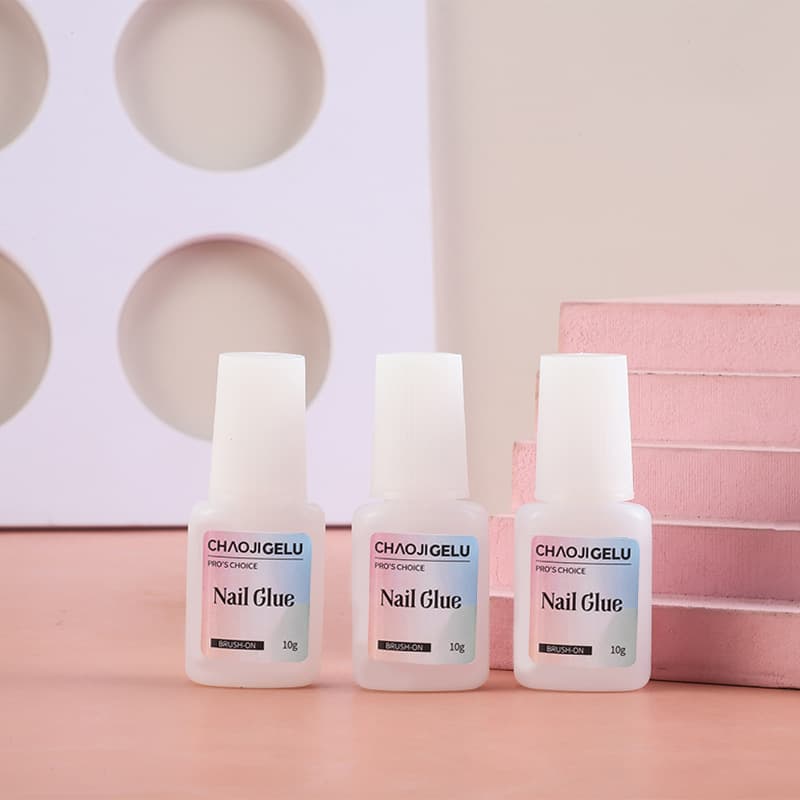 Wholesale Wearable Nail Adhesive 7g Quick-Dry Base Gel Manicure Glue Nail Glue MOQ 1 Piece