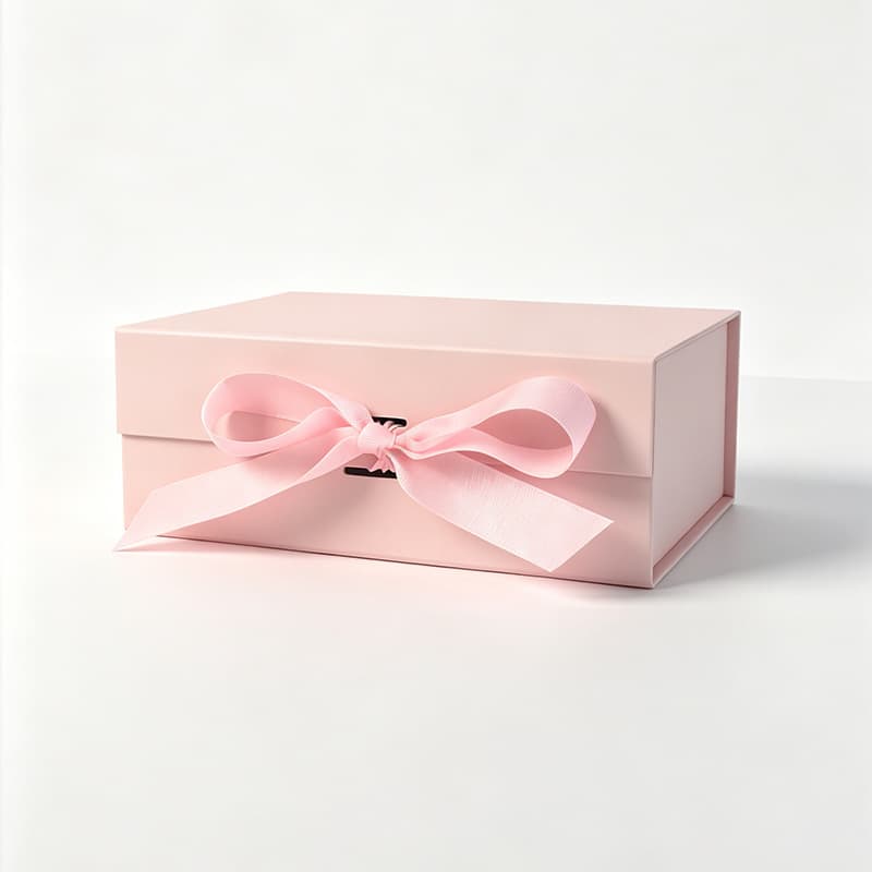 Cross-border Large Premium Gift Box Multi-purpose Book-style Magnetic Closure Packaging Box One-piece Flip-top No-folding Gift Box