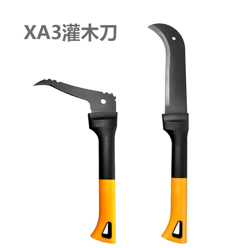 New Bush Knife Pruning Grass 50cm Nylon Fiberglass + TPR Two-Color Handle Garden Pruning Sickle Tool