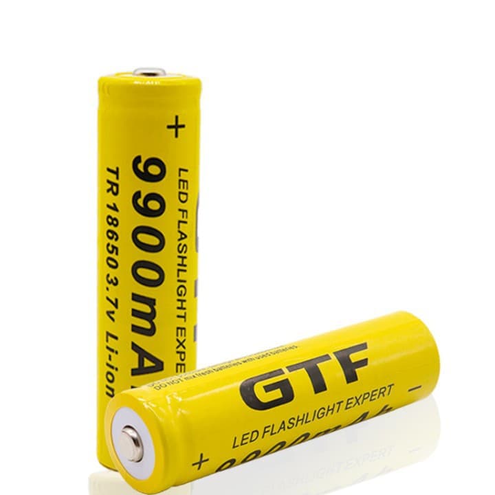 GTL 18650 Lithium Battery 9900mAh 3.7V Explosion-proof Flashlight LED Battery, Popular Export Item