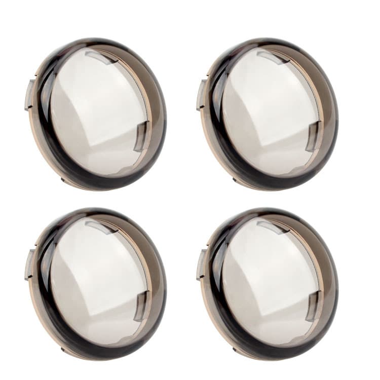 For Harley Signal Turn Lamp Shade Motorcycle Smoke ABS Lamp Shade For Harley-Davidson