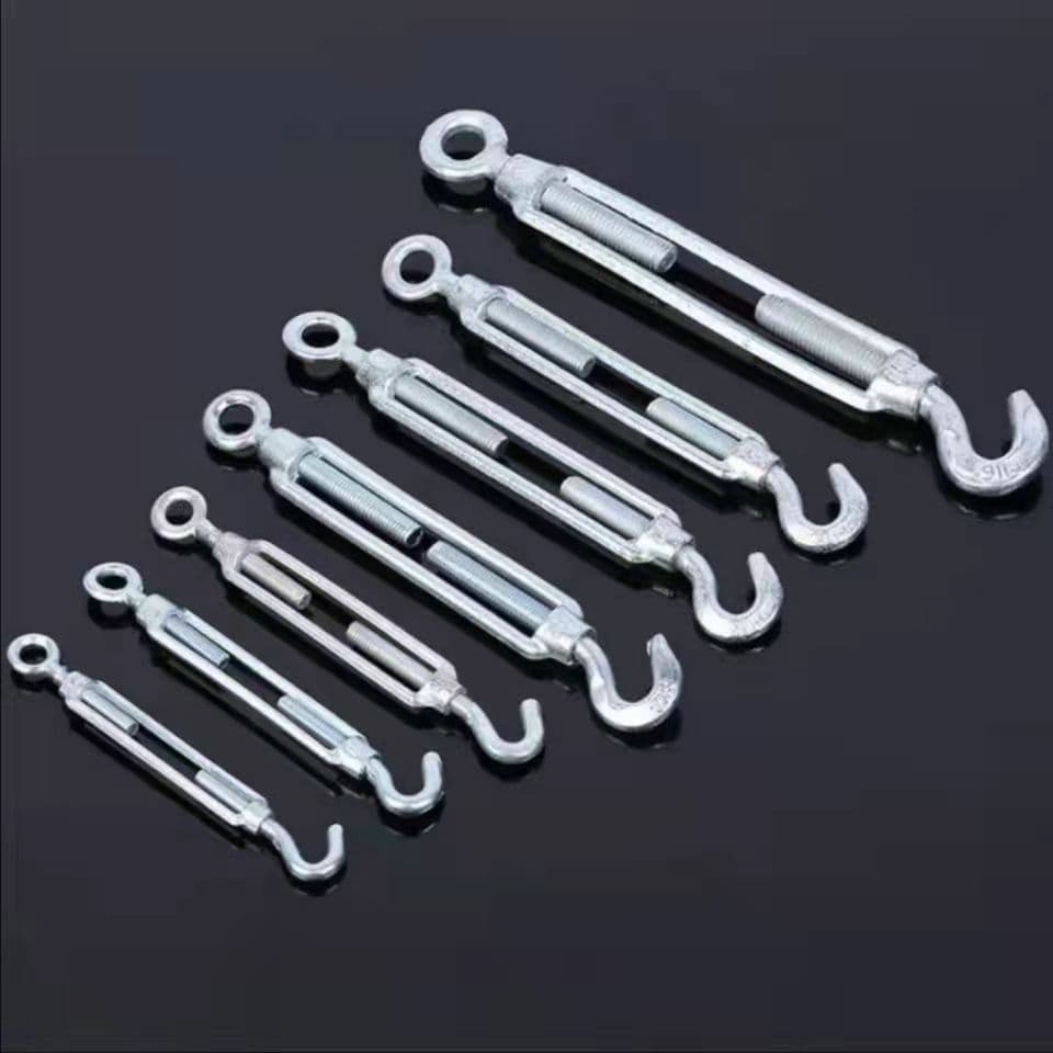 Qingdao Malleable Iron Turnbuckle O-C Type Galvanized Turnbuckle Screw Wire Rope Tensioner