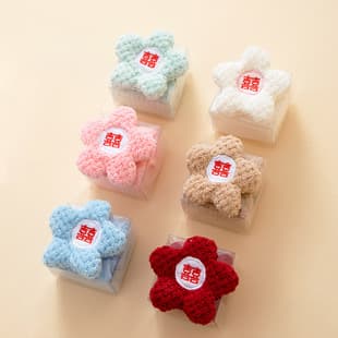 Sunflower Hand Towel Coral Fleece Thickened Pineapple Pattern Hanging Wedding Favor Absorbent Kitchen Cleaning Cloth