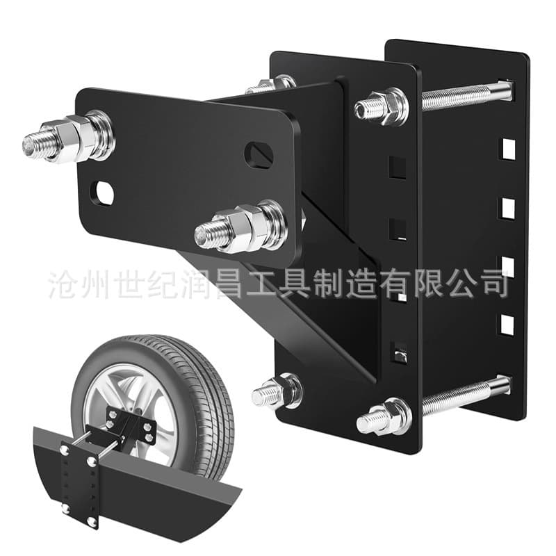 Cross-border Special Vehicle Spare Tire Carrier WHEEL-CARRIER Trailer Spare Tire Mount Trailer Accessories Without Lock