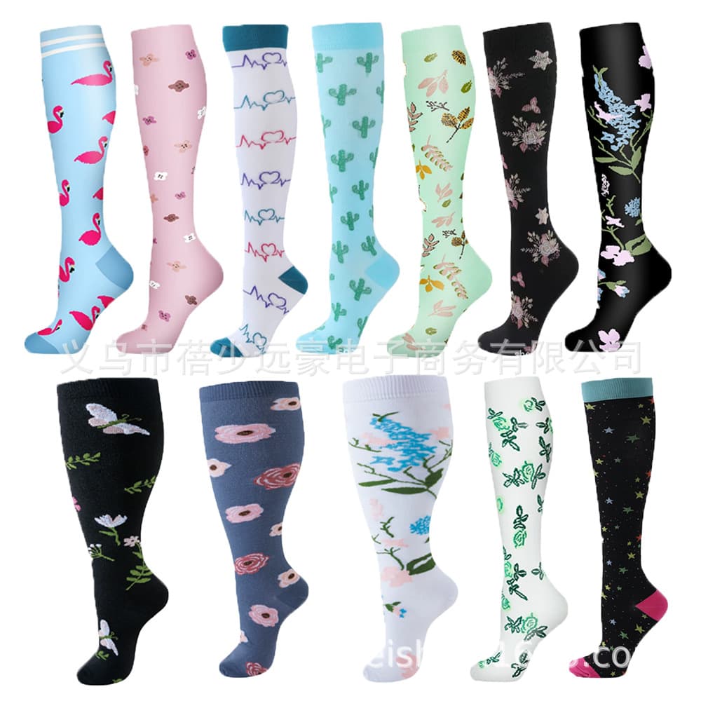 Amazon direct supply, new compression socks, best-selling cross-border e-commerce sports compression socks