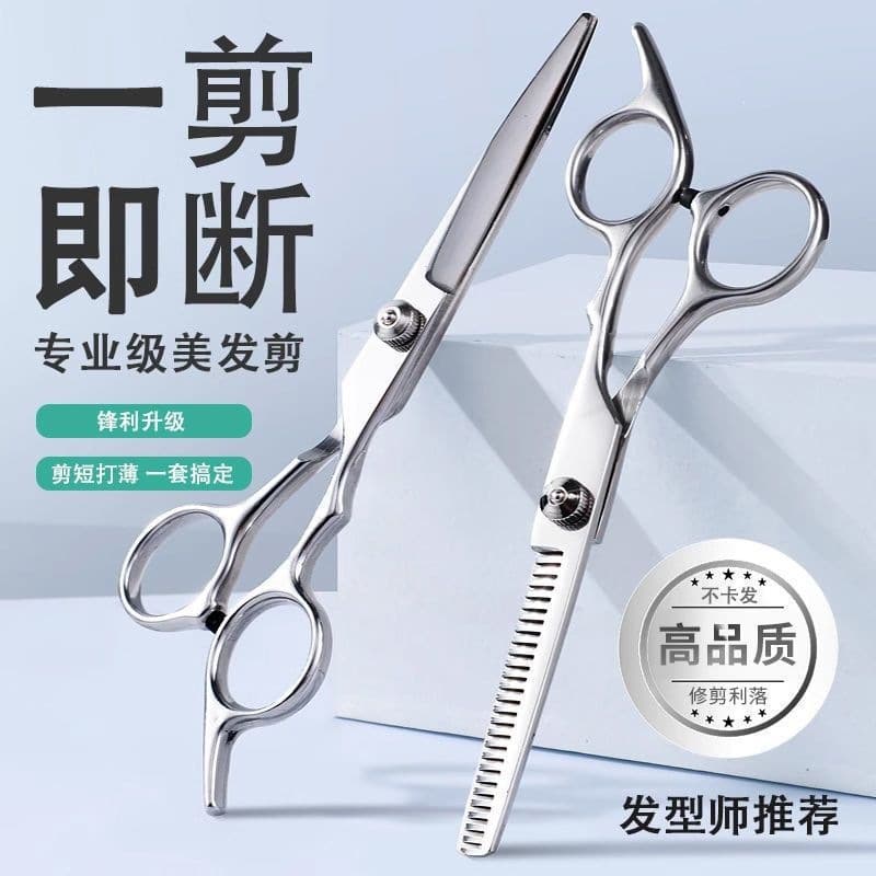 Hair Cutting Scissors Professional Thinning Shears Texturizing Scissors Bangs Tool Home Hair Trimming Set
