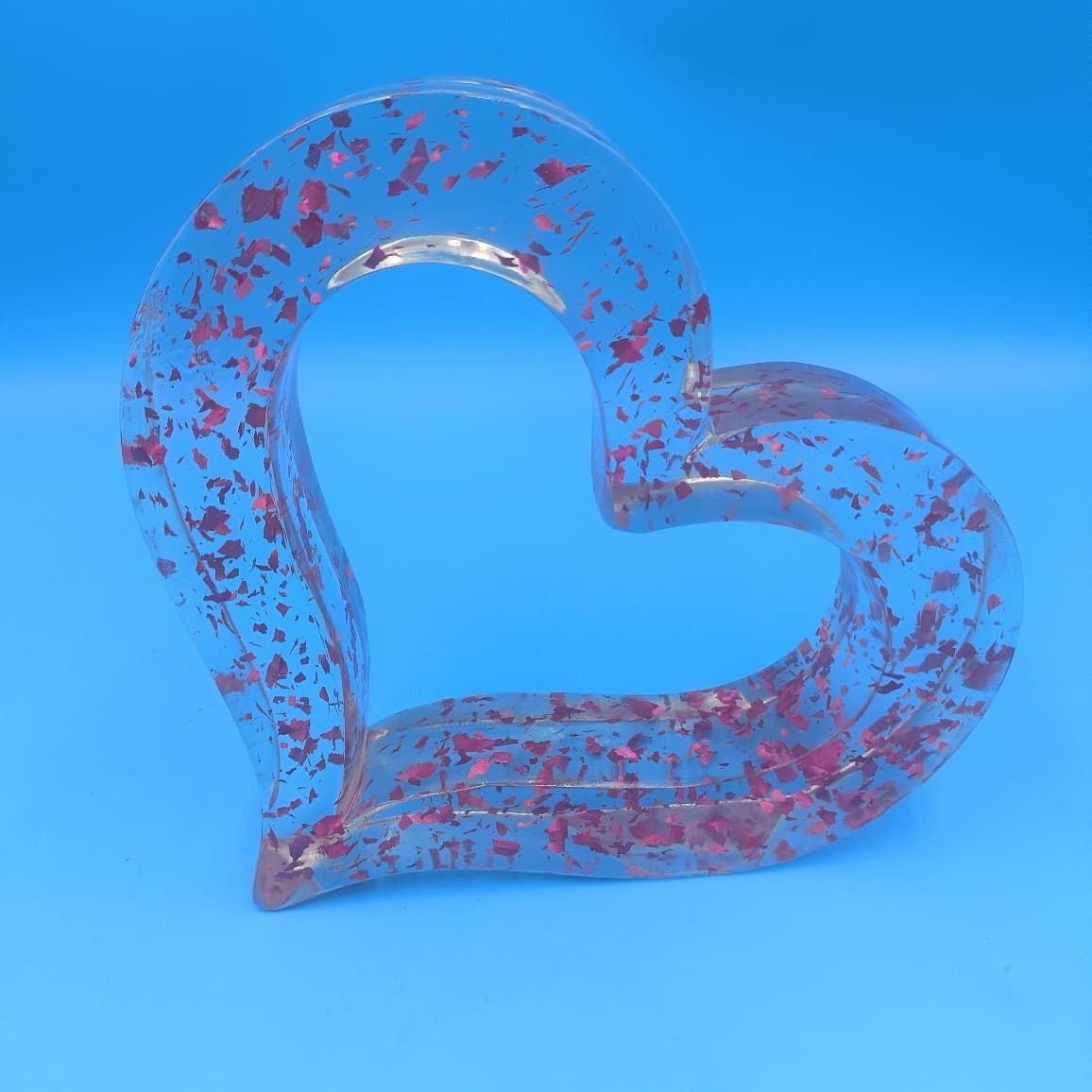 New Clear Resin English Letter Home Hotel Living Room Decoration Gold Foil Resin Craft Color Customizable