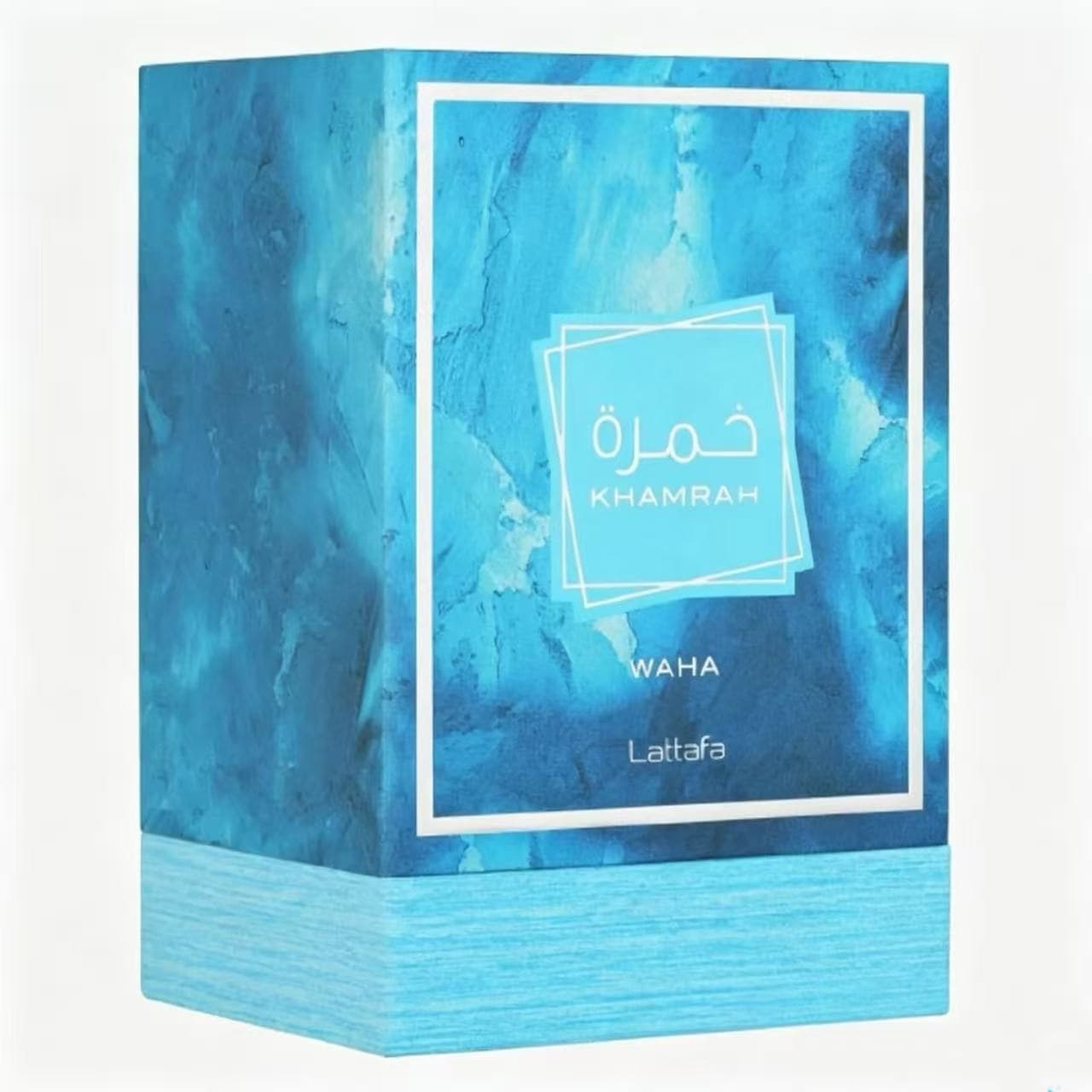 Lattafa Khamra New Ice Blue Woody Scent Long-Lasting Middle East Dubai Perfume Factory Wholesale