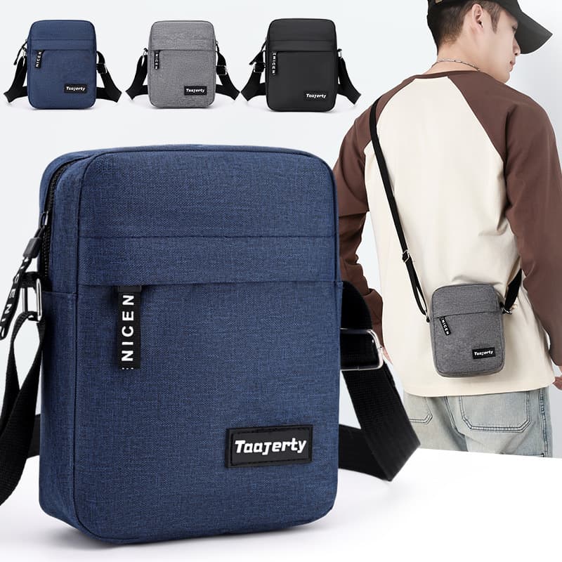 New men's crossbody bag, men's bag, small bag, shoulder bag, crossbody backpack, casual wallet, multi-functional business bag