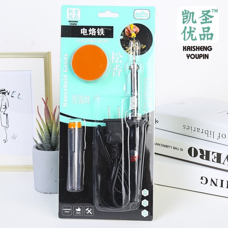 KS Soldering Iron Kit for Home Appliance Repair, Wire Soldering, 30W, Computer and Motorcycle Repair