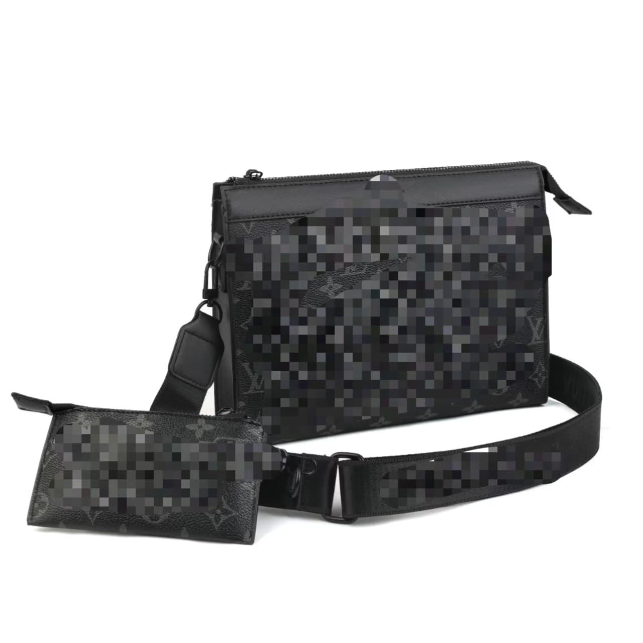 7011# Men's Multi-functional Shoulder Bag, Long Wallet, Backpack, Crossbody Bag