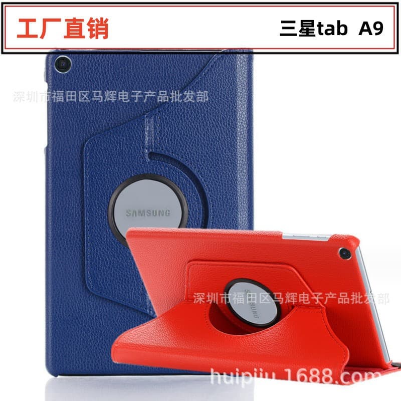 Compatible with Samsung Tab A9 Case Stand Rotating 360 Full Coverage Back Cover 11 Inch 2023 Protective Case Shockproof Back Shell