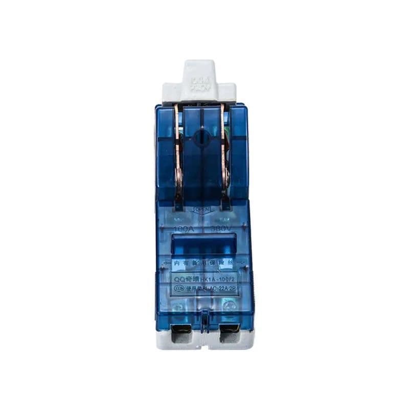 Old-Style Knife Switch Ceramic Base Anti-Shock Detachable HK2 Single/Three-Phase Isolation Load-Type Fuse