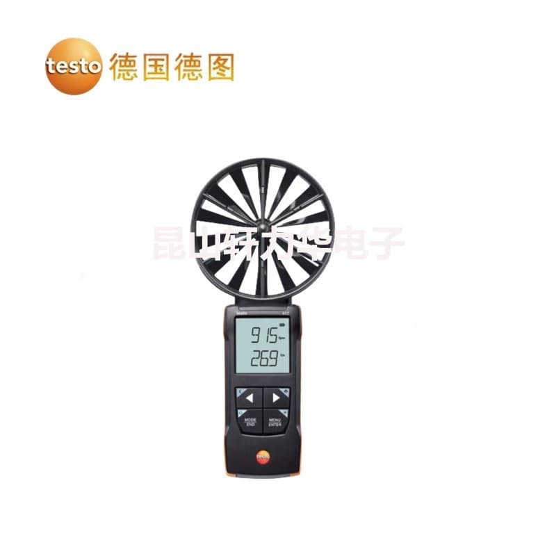 Testo 417 Vane Anemometer Portable Air Velocity Meter Handheld Anemometer