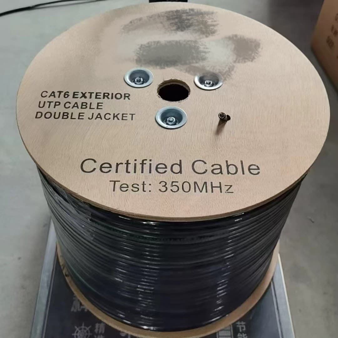 Outdoor Category 6 Network Cable Cat6 UTP FTP SFTP Customizable Specifications Low Minimum Order Quantity Pure Copper Copper-Clad Aluminum