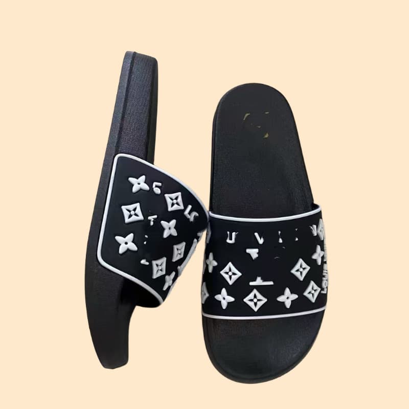 Cross-Border Foreign Trade American-Style Light Luxury Shoes, Men's Slippers, Popular Versatile Couple Slippers, Women's Outdoor Wear, High Aesthetic Value