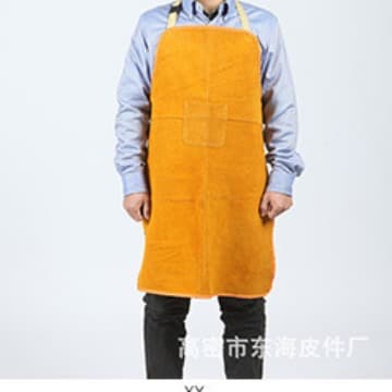 Cowhide Welding Aprons Heat Radiation Isolation Flame Retardant Welder Aprons Welding Protective Workwear