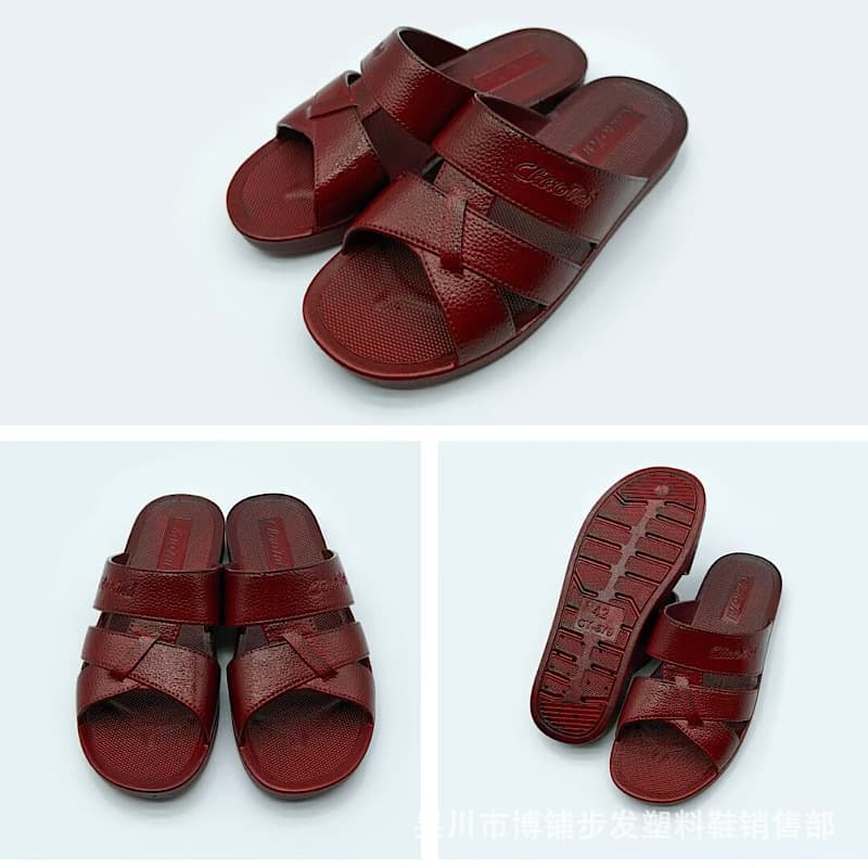 2025 Summer New Men's Slippers Home Wholesale Bathroom Replacement Men's Oil Slippers Soft Sole Non-Slip Men's Slippers