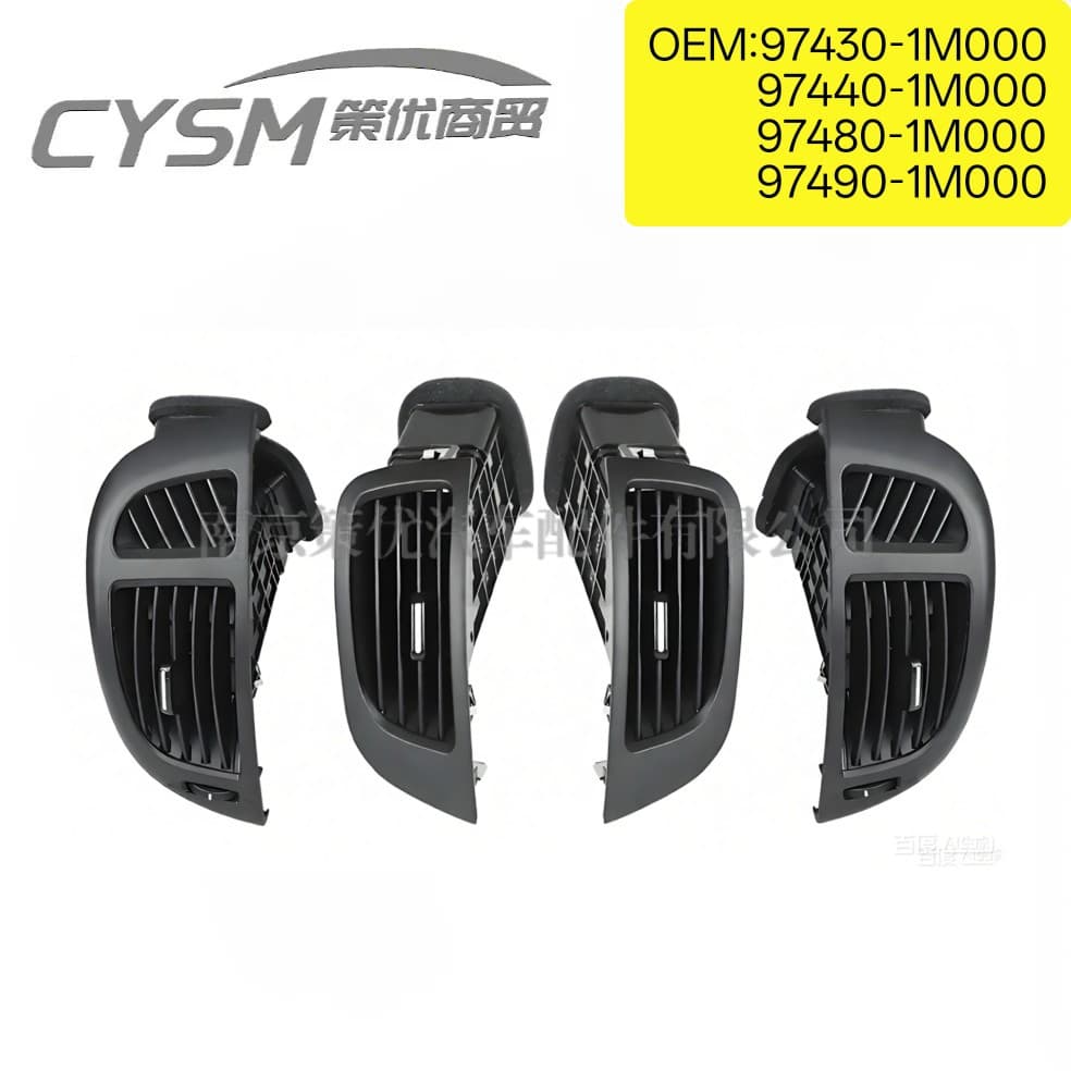 97480-1M000 Compatible with Forte Cerato 2008-2013 Central Air Conditioning Vent for Forydia 9743