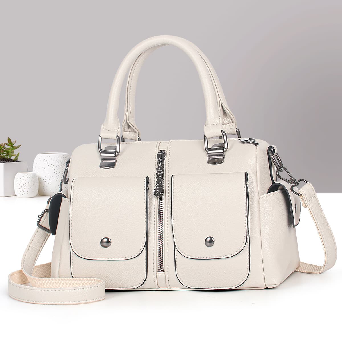 Manufacturer's Popular Summer Versatile Satchel Fashion New Women's 2025 Women's Shoulder Crossbody Bag Export Popular Large Bag