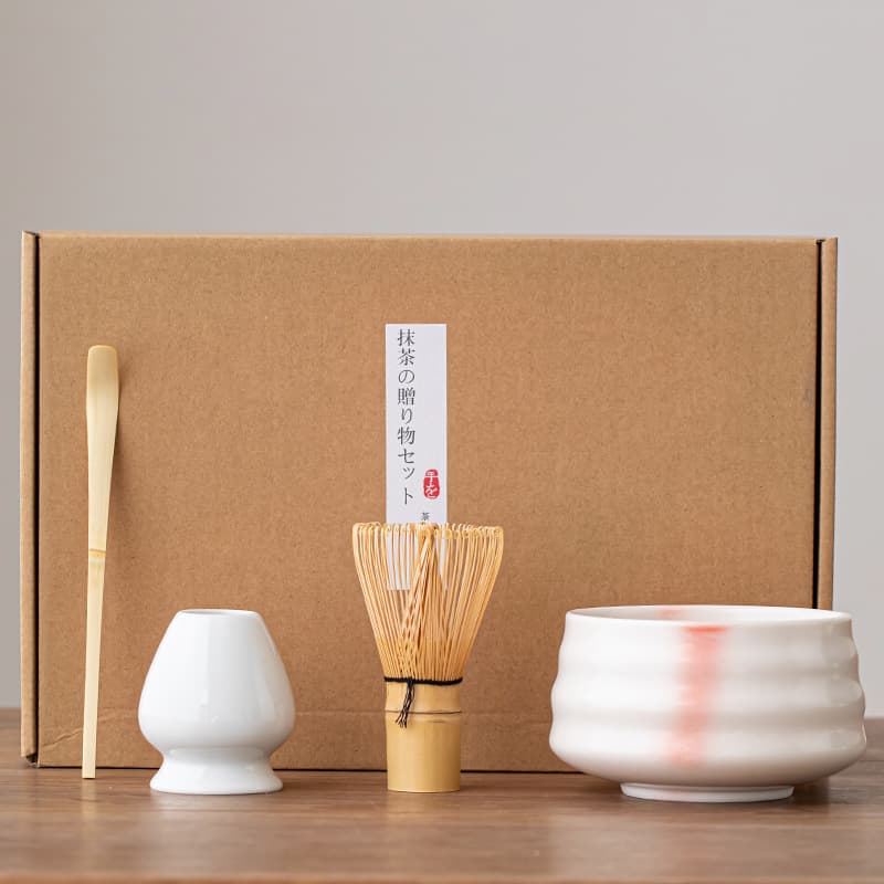 Cross-border Tea Whisk Matcha Brush 100-Bristle Tea Whisk Stand Set Japanese Gift Box Song Dynasty Tea Whisking Matcha Making Tool