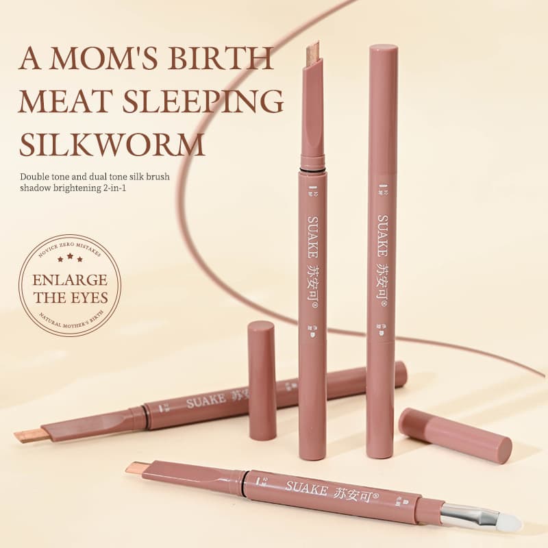 SUAKE Dual-Ended Aegyo Sal Pen Highlight and Shadow Contour for Natural Aegyo Sal Effect