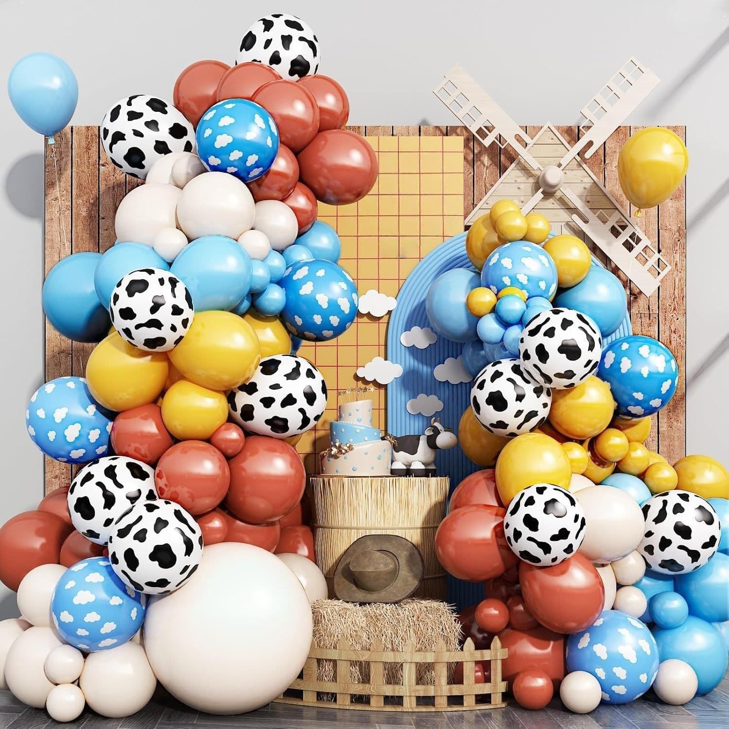 Kids Birthday Balloon Party Theme Decoration Set Photo Background Wall Wholesale 2026 New Year Decoration