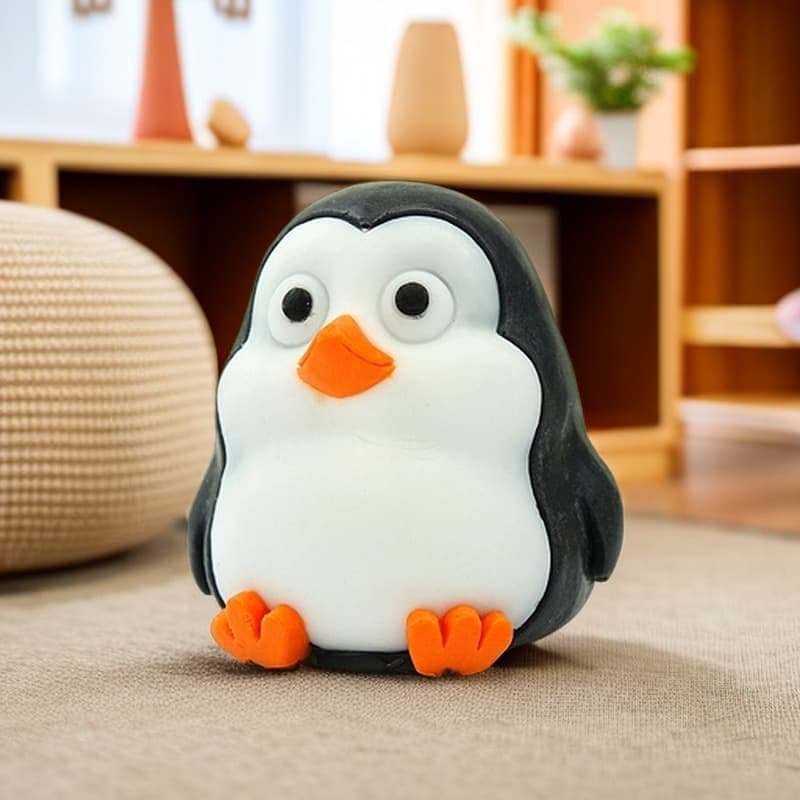 Penguin Animal Kids Soap Cartoon Soap Creative Scented Soap Hand Wash Bath Shower Fruit Fragrance Creative Soap