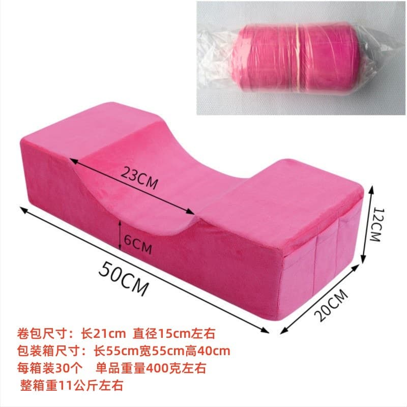 Cross-border Amazon Eyelash Pillow U-shaped Neck Support Lash Pillow for Eyelash Extension Tattoo Beauty Bed Salon U-shaped Neck Pillow