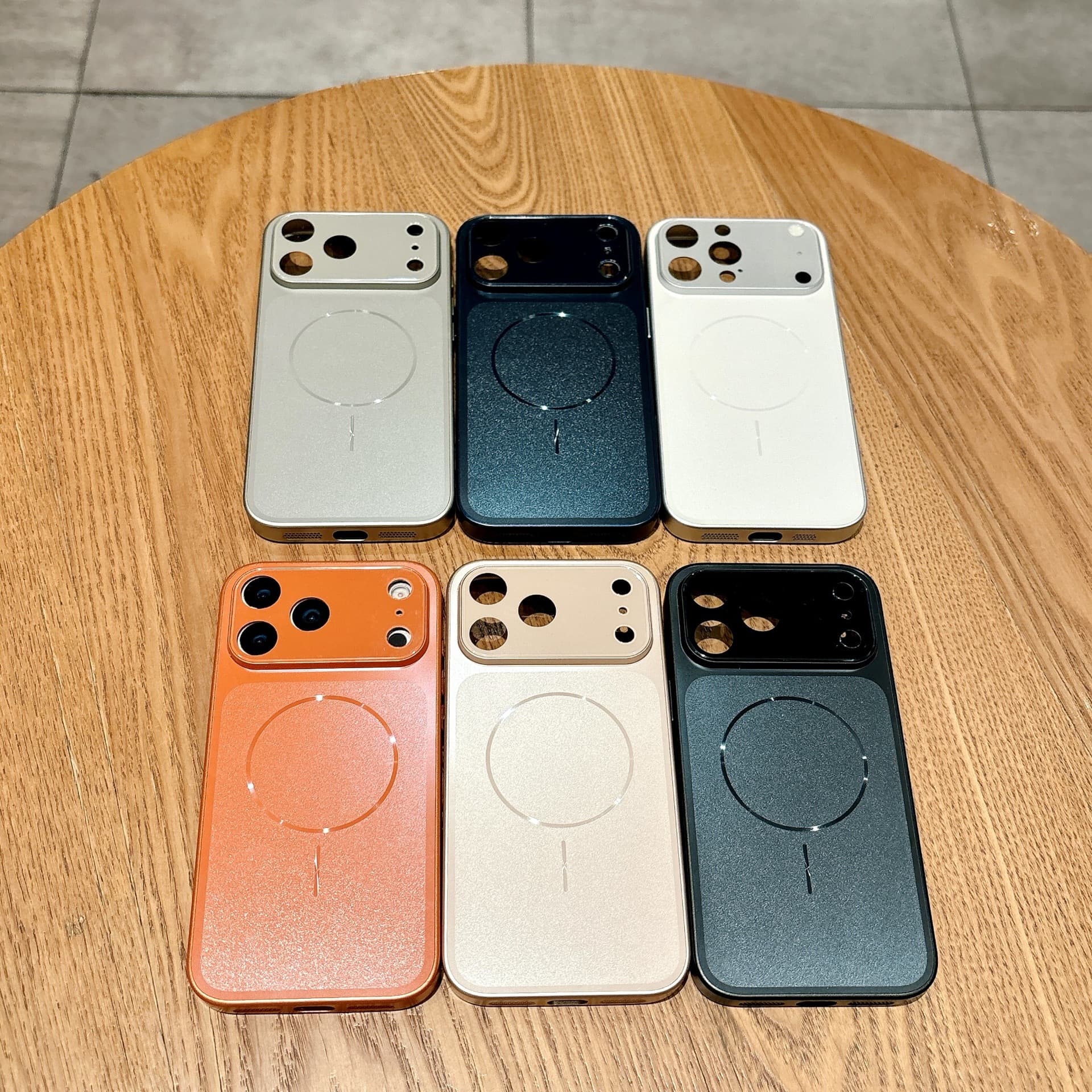 Change in seconds to 17 Xingyu Orange suitable for iPhone 16 Promax magnetic mobile phone case with large window AG Apple 15 anti-fall cover
