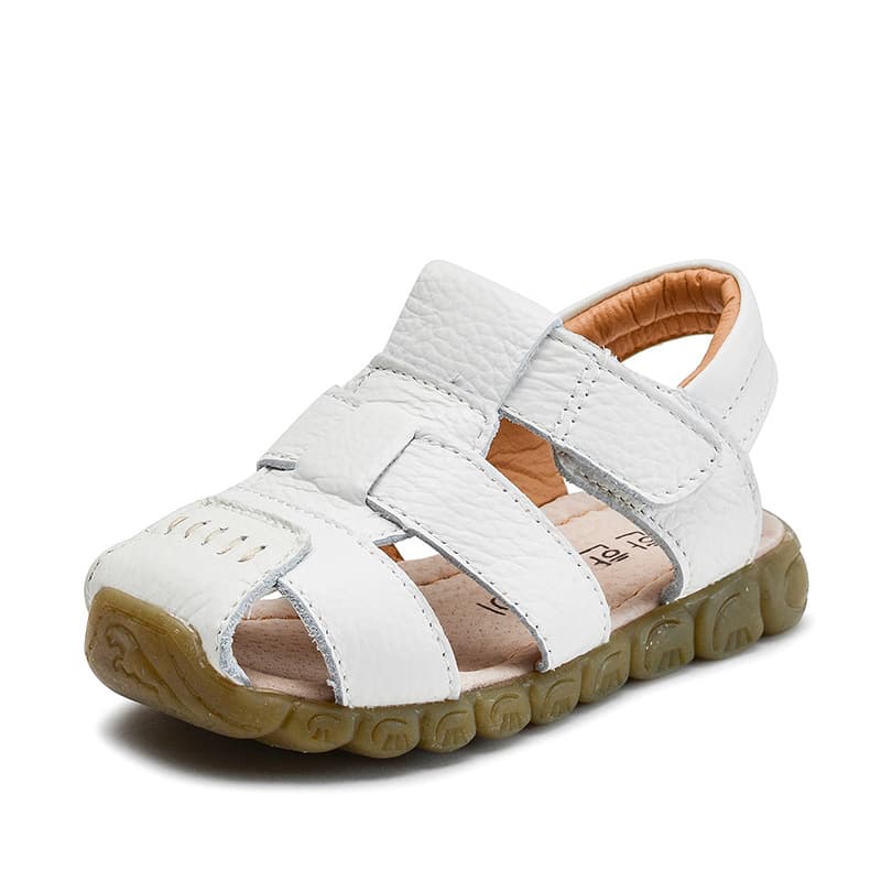 Boys' Summer Sandals, Toddler Kids' Closed-Toe Sandals, Children's Beach Shoes, Soft Sole Walking Shoes for Boys