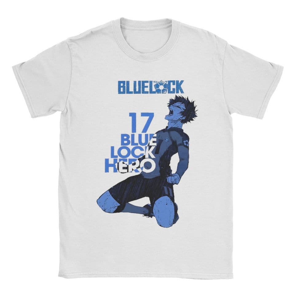 Isagi Yoichi Blue Lock Outfit Unisex T-Shirts Cotton Tee Gr