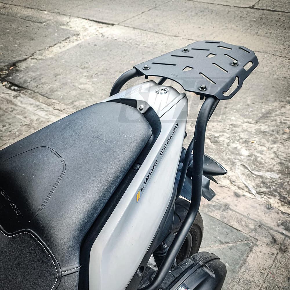 Suitable for Yamaha 2024 AEROX155 NVX AEROSPORT X fourth generation carbon steel rear rack and tail box rack