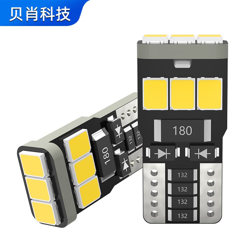 Factory Direct T10 Decoder NP License Plate LED Car Light 2835 Chip 9-LED High Brightness Trunk Light Reading Light