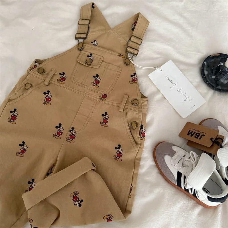 Boys' Overalls Spring/Summer Kids Pants Denim Jeans Outdoor Wear Toddler Boys' Spring Clothing