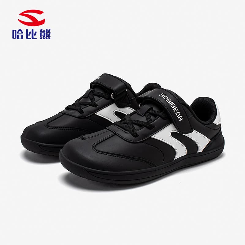 Habi Bear Children's Wide-Toe Shoes Spring/Autumn Sports Shoes Boys and Girls Campus German Training Shoes Outdoor Single Shoes Factory Direct