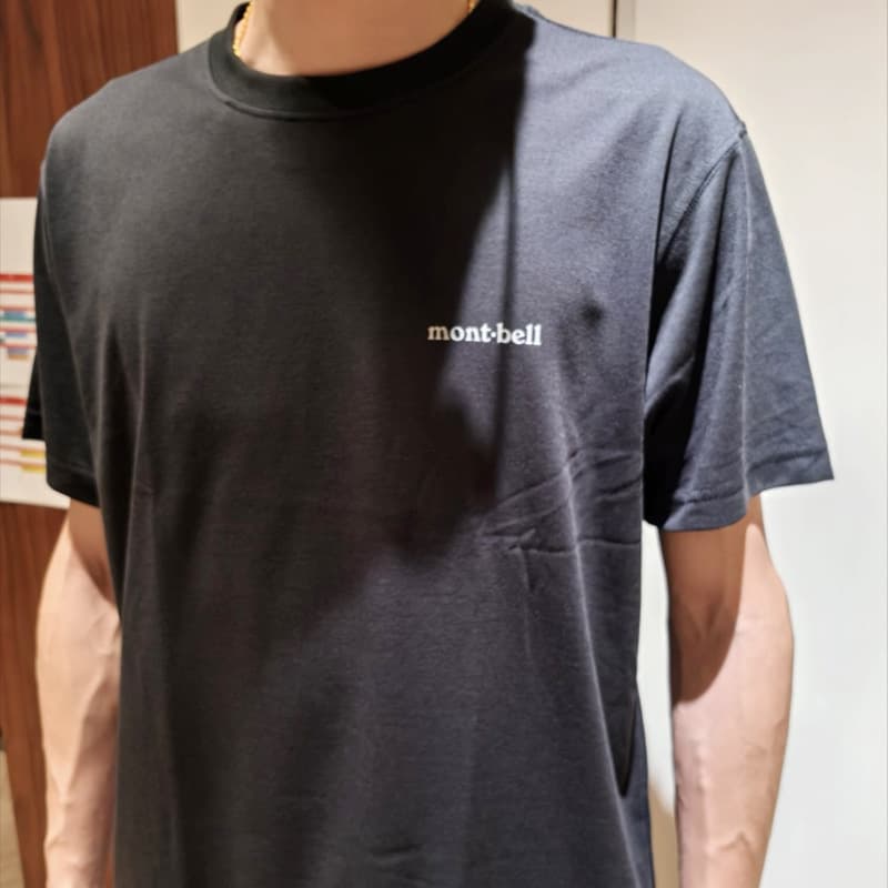 Japanese Mon Basic Small Logo Print Outdoor Running Cycling Breathable Quick-Dry Sports Short Sleeve T-Shirt for Men and Women