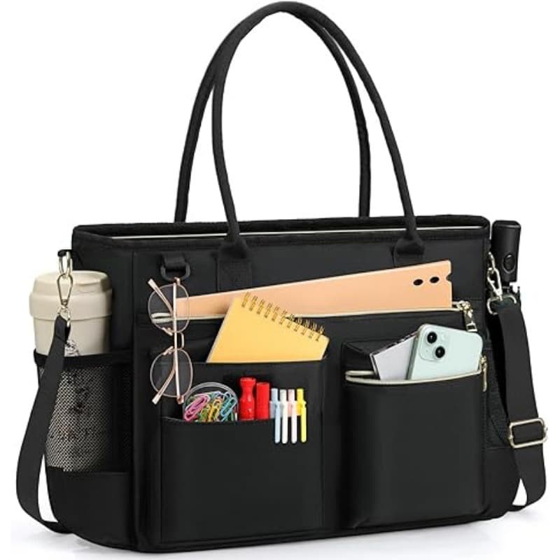 In Stock Teacher Handbag Nurse Bag Professional Laptop Tote Computer Messenger Shoulder Bag Handbag