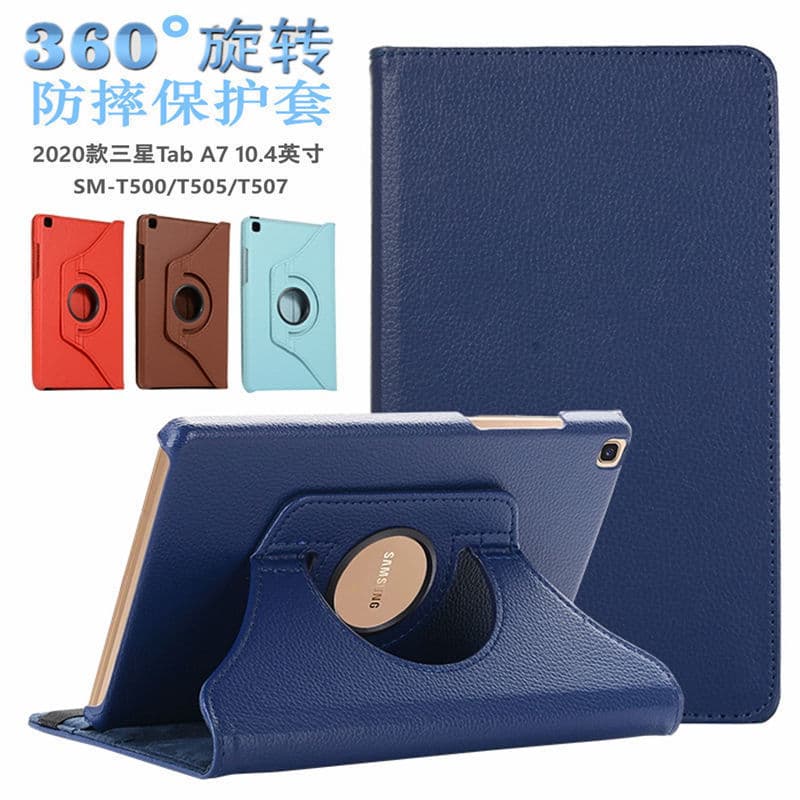 Compatible with Samsung Tab A7 10.4-inch SM-T500 Case, Tab A9+ Shell with Rotating Stand, A11 Case