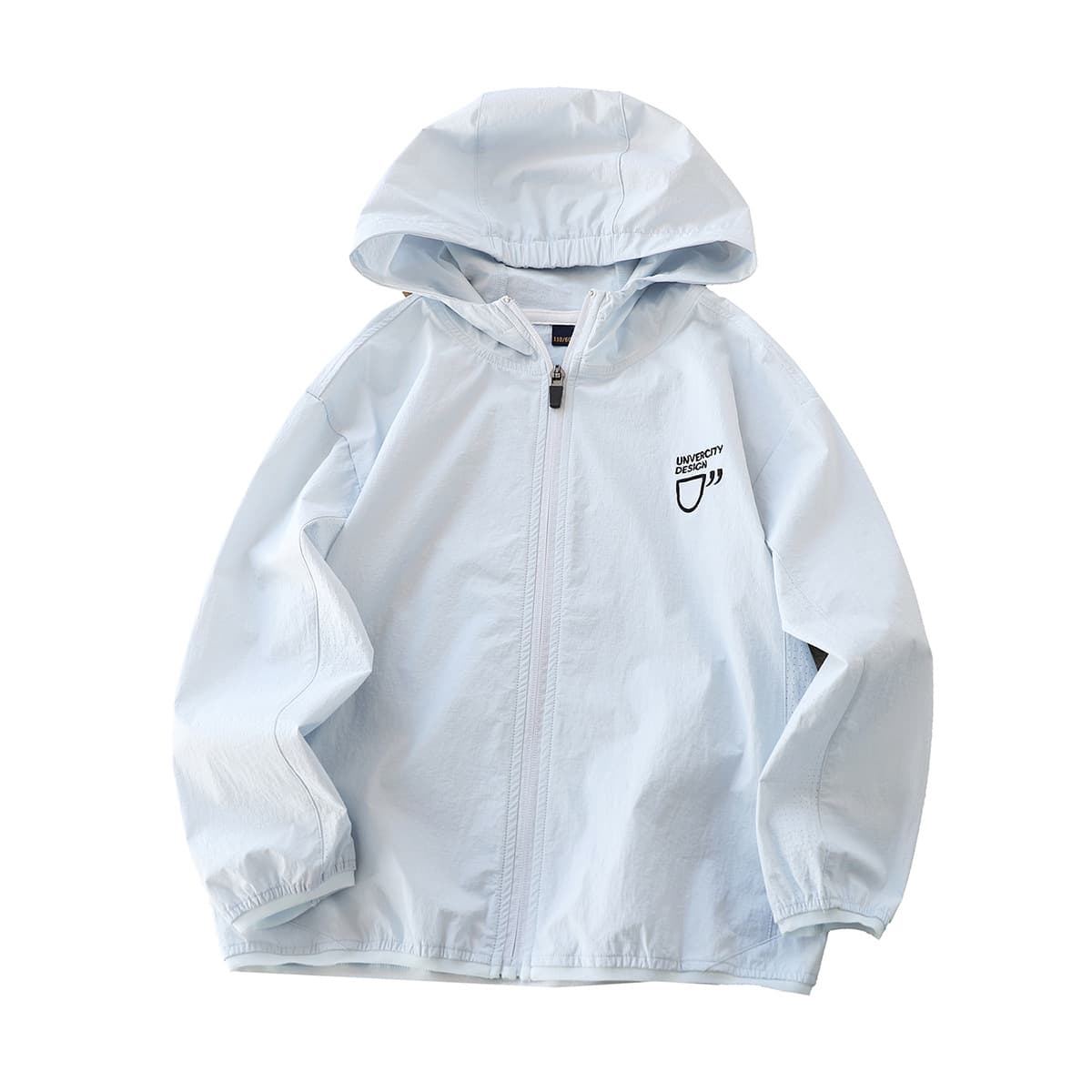 Children's Sun Protection Jacket 2026 Summer New Style Boys' Korean Style Fashionable Versatile Hooded Top Lightweight Skin Jacket