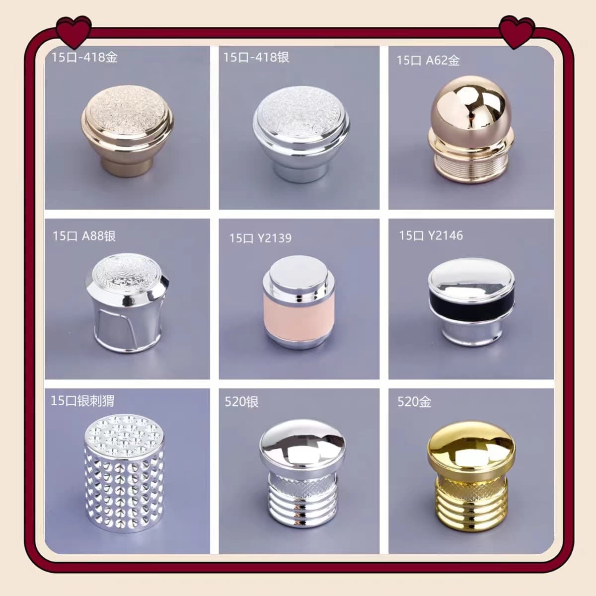 Wholesale perfume glass bottle with matching cap and spray nozzle, 13/15/18mm threaded or snap-on, for spray use