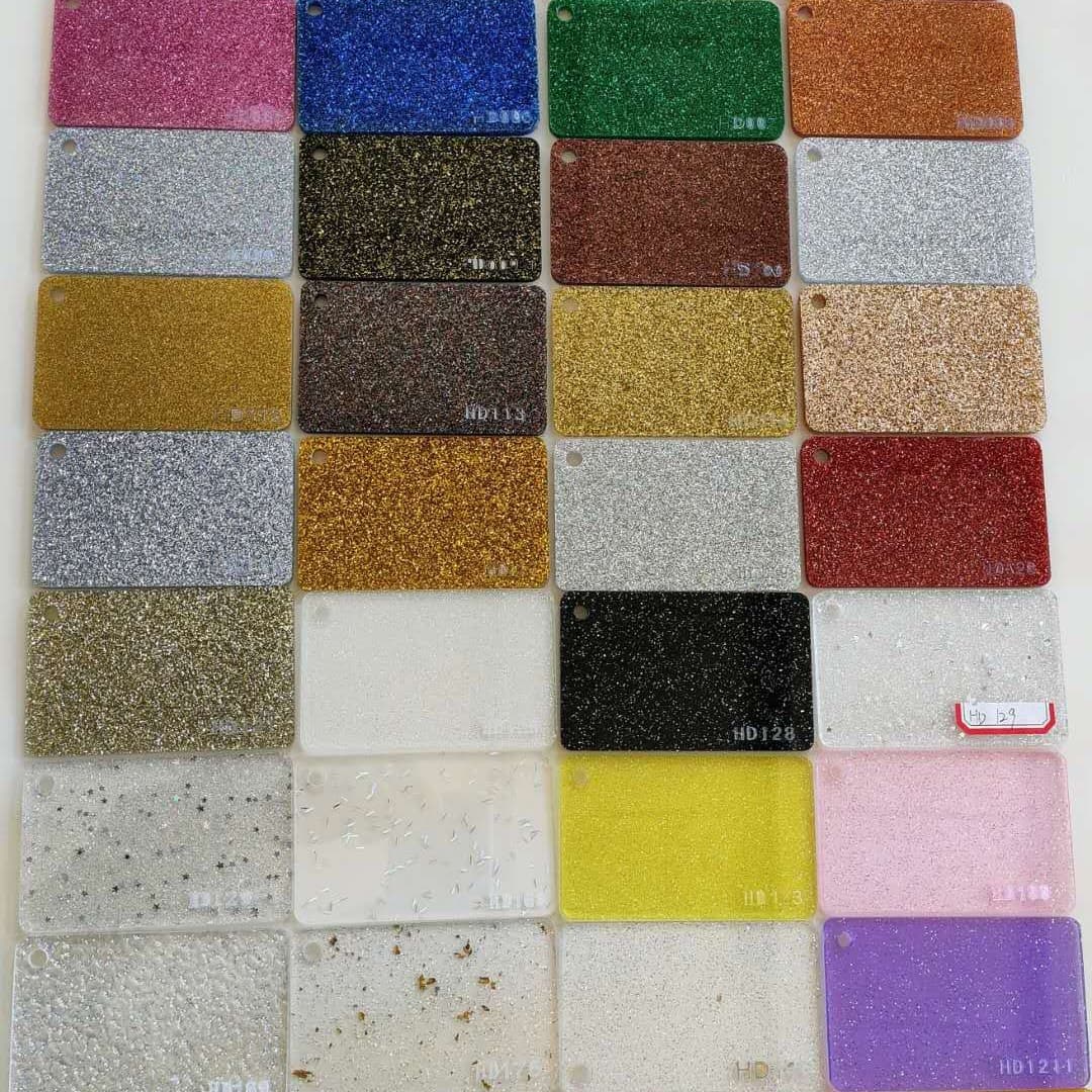 [Source Factory] High-quality factory direct supply of acrylic semi-transparent glitter sheet and PMMA organic glass sheet
