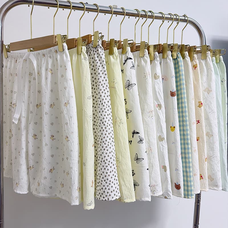 Cloud Cotton Pajama Shorts for Women, New Summer Floral Lace Home Shorts, Loose Thin Sweet Student Wear, Can Be Worn Out