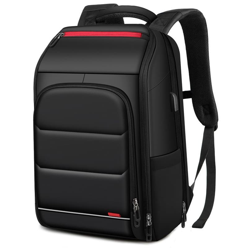 Creative Men's Saber Business Casual Laptop Backpack USB Charging Anti-Theft Oxford Cloth Travel Bag