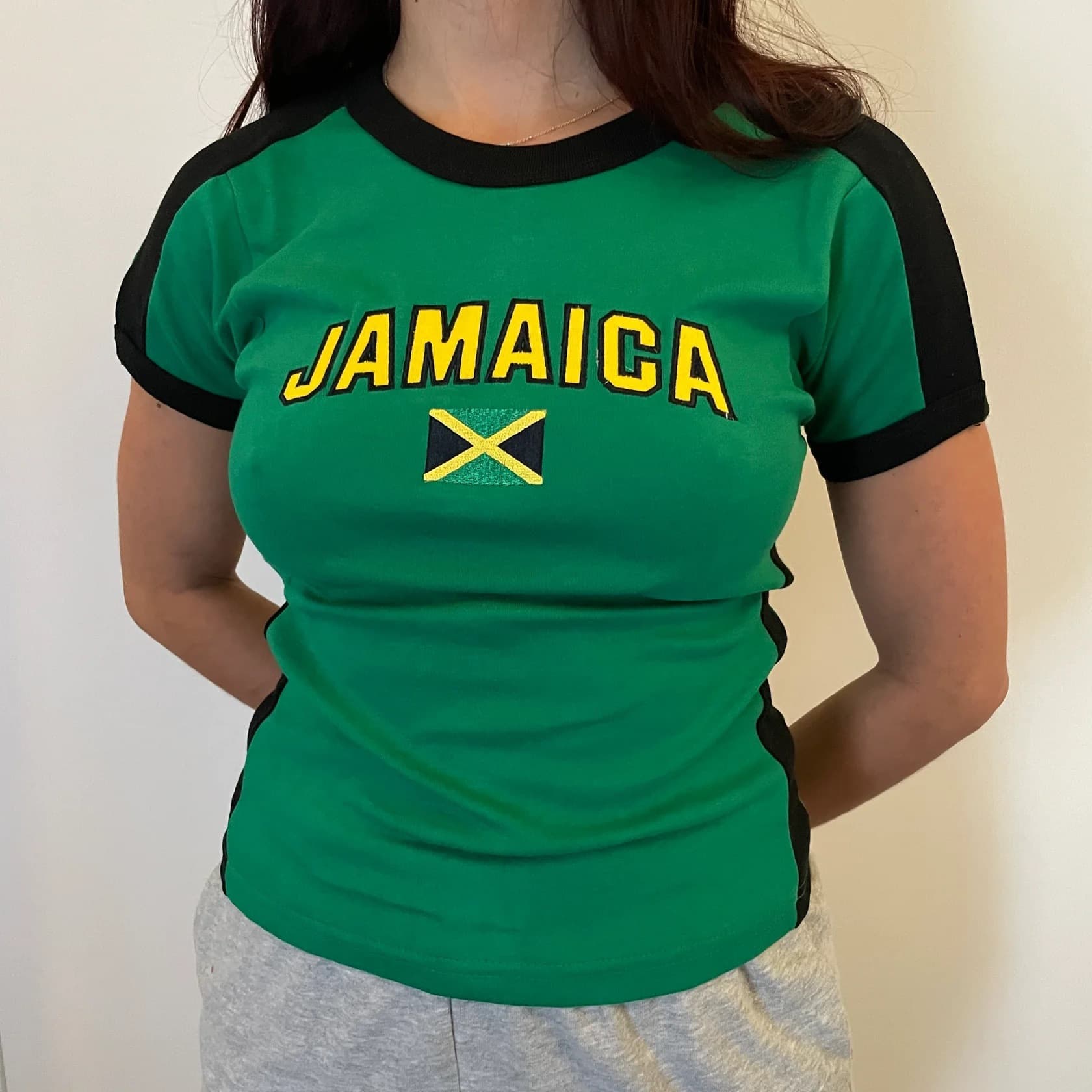 Summer New Sexy Y2K Top Women Vintage Aesthetic Slim Fit T-shirt Casual Versatile Tee 2023 Cross-border