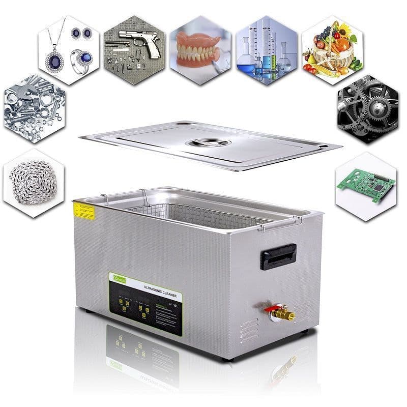 Ultrasonic cleaning machine, a must-have for cleaning crayfish, jewelry, glasses, household and industrial gear parts.