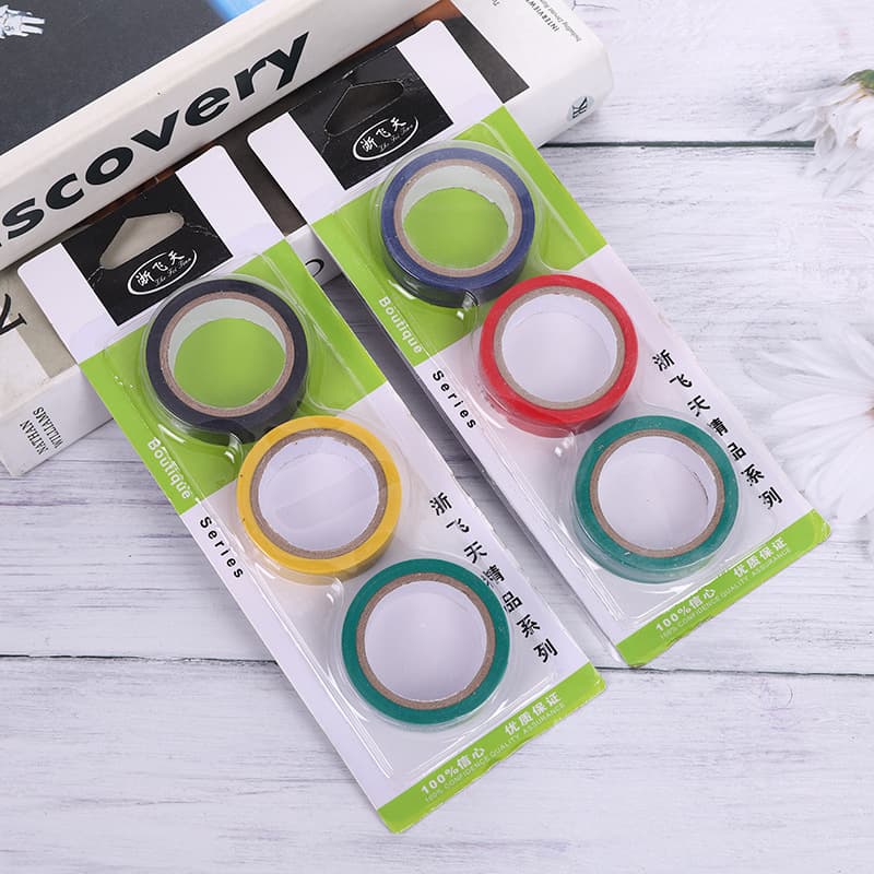 Factory direct sales waterproof tape, electrical tape, insulating electrical tape, 2 packs of 3 electrical tapes, foreign trade cross-border special