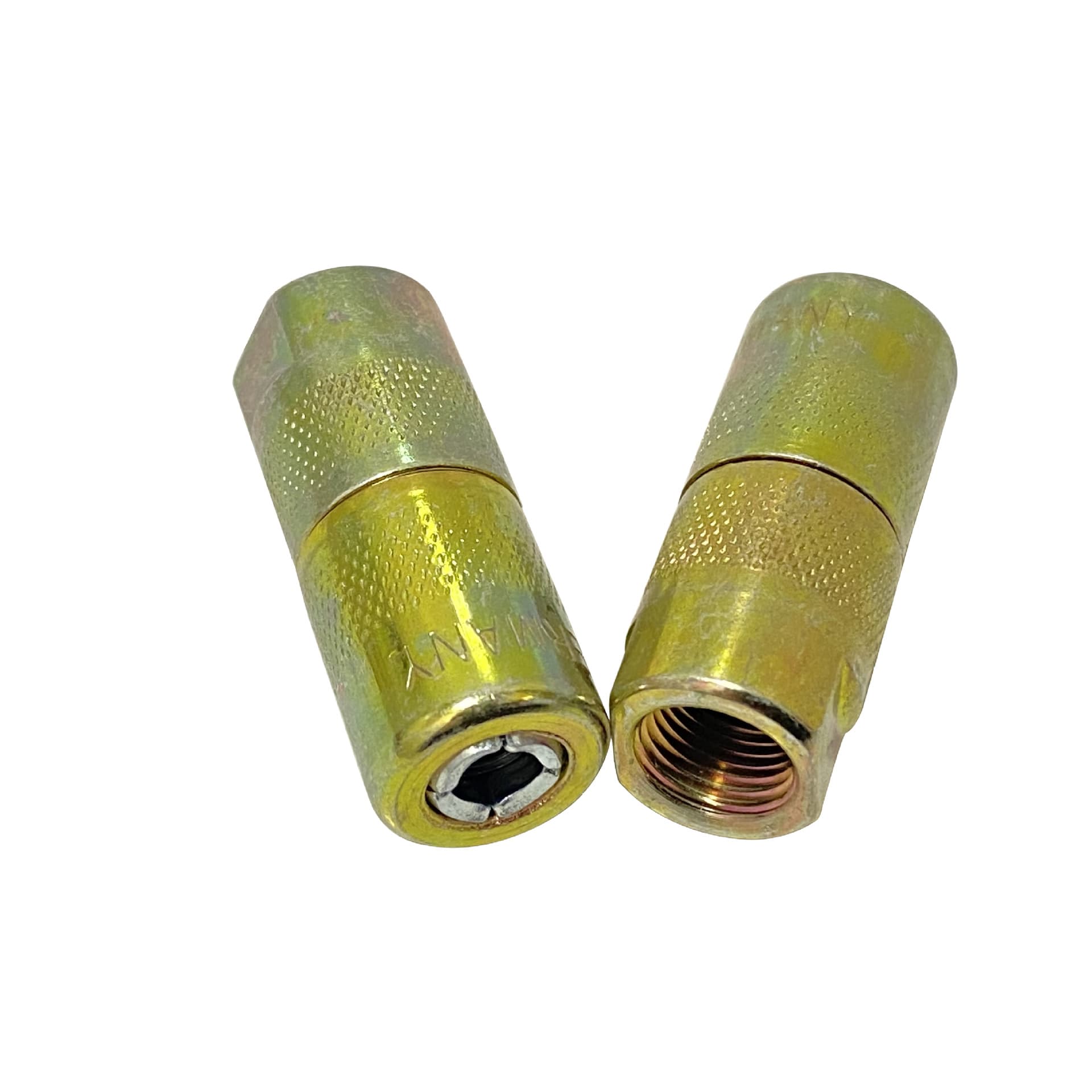 Wholesale Manual Grease Gun Nozzle Flat Tip Zinc-Plated Flat Nozzle Grease Gun Accessories