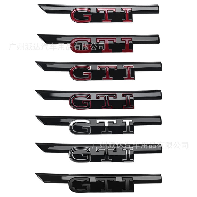 For 21 Golf 8 Modified Grille GTI Snap-On Badge Eighth Generation Custom Front Face Decoration Emblem