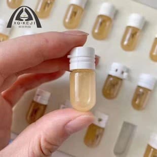 In Stock Essence Dispensing Bottle 1.5ml Makeup Remover Oil Sample Dispensing Bottle Medical Aesthetic Glass 2ml Round Bottom Small Light Bulb Bottle